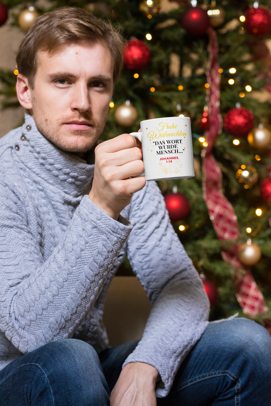 White Mug – Merry Christmas