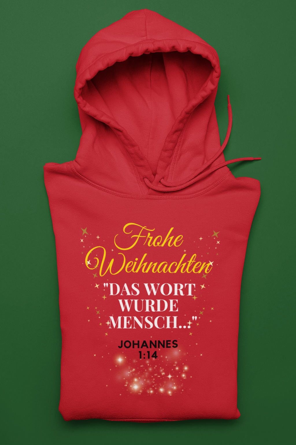 Heavy Hoodie – Merry Christmas - The Word Became Flesh