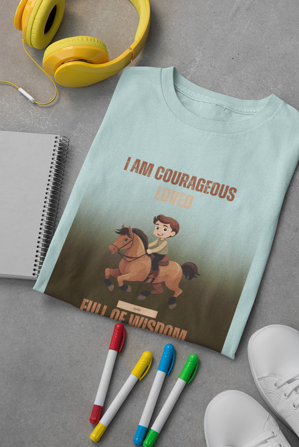 T-shirt-brave-beryblue