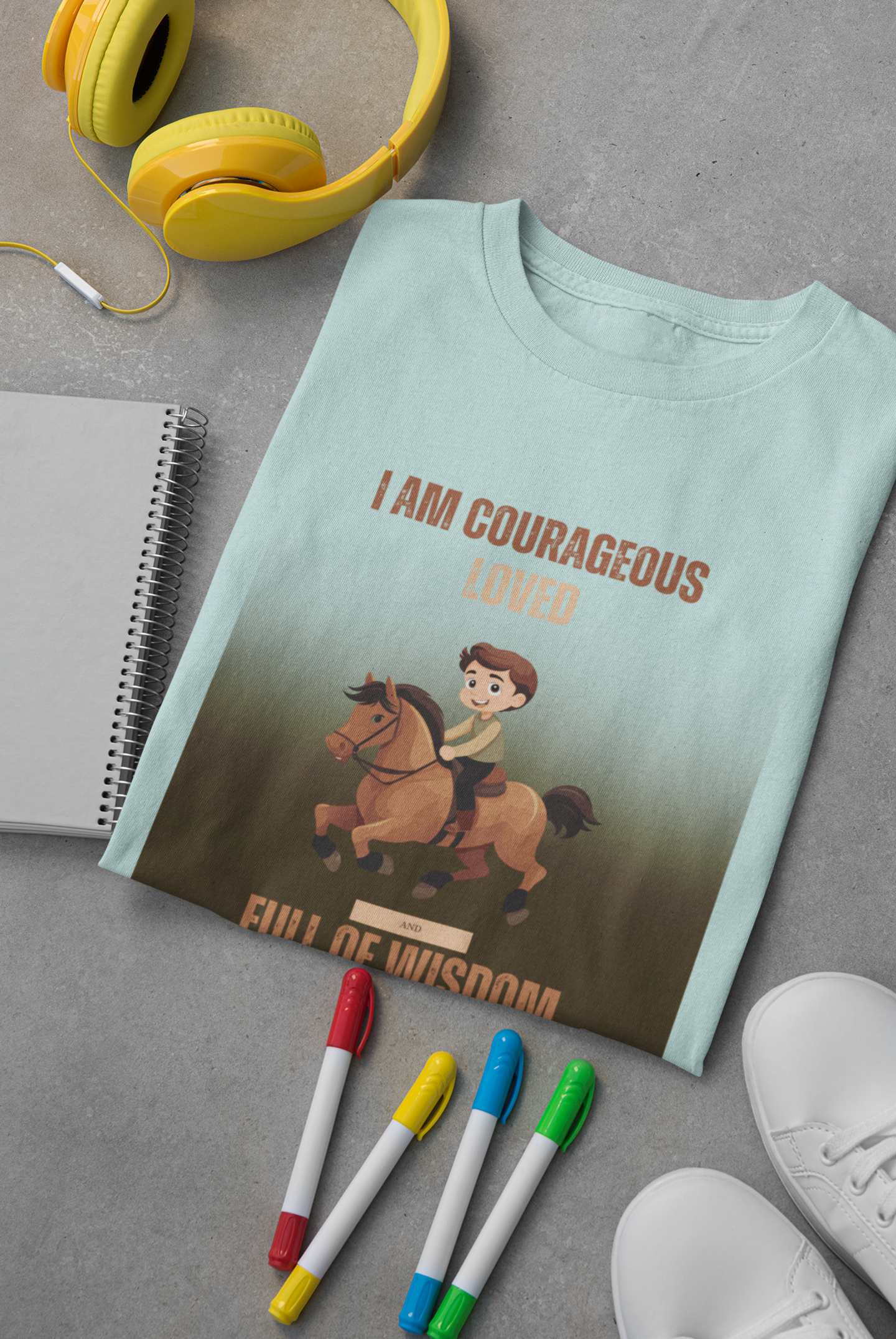 T-shirt-brave-beryblue