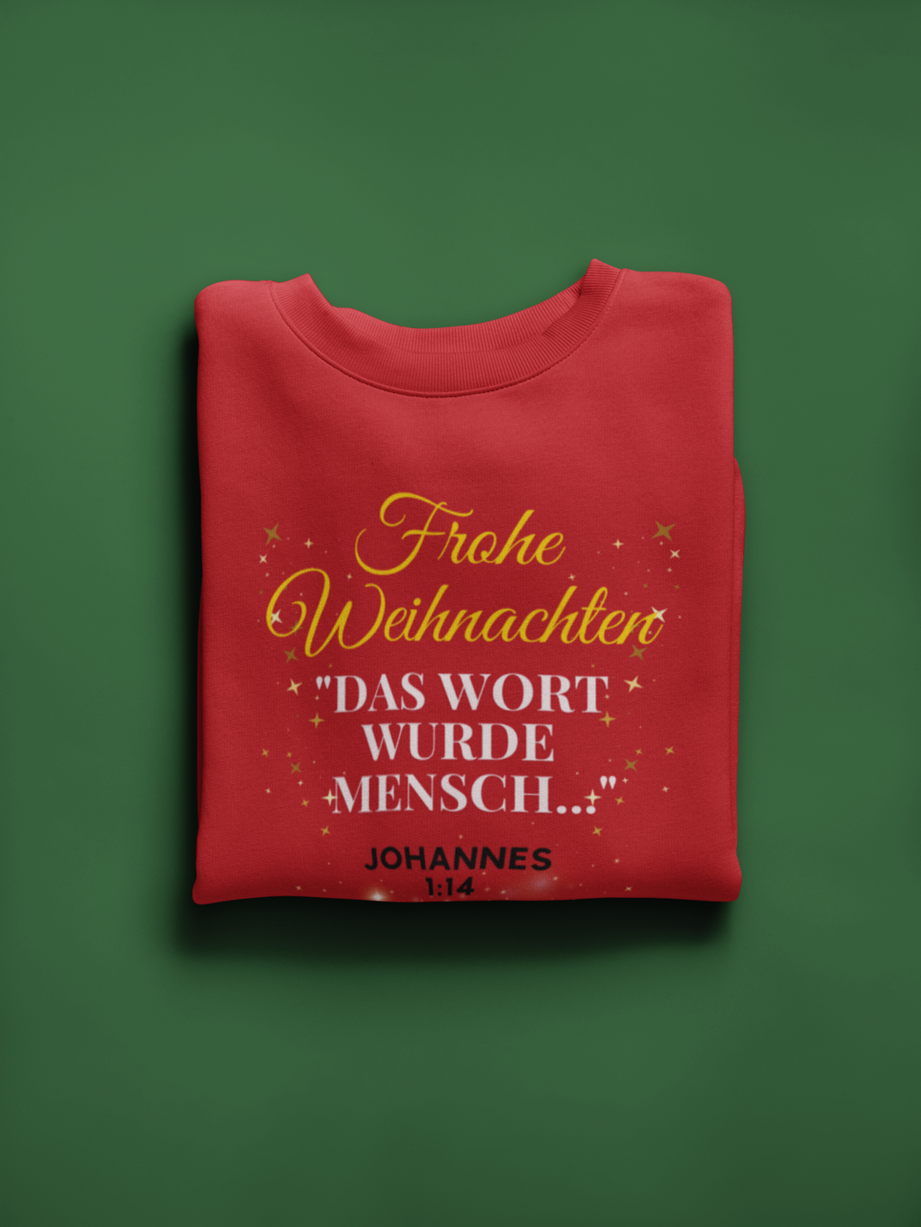 Sweat Crewneck – Merry Christmas - The Word Became Flesh