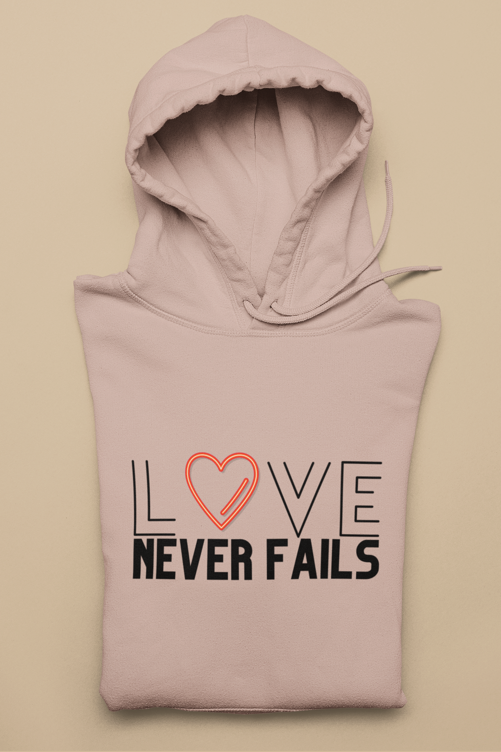 Ladies Heavy Hoody – Soft & Stylish  - Love