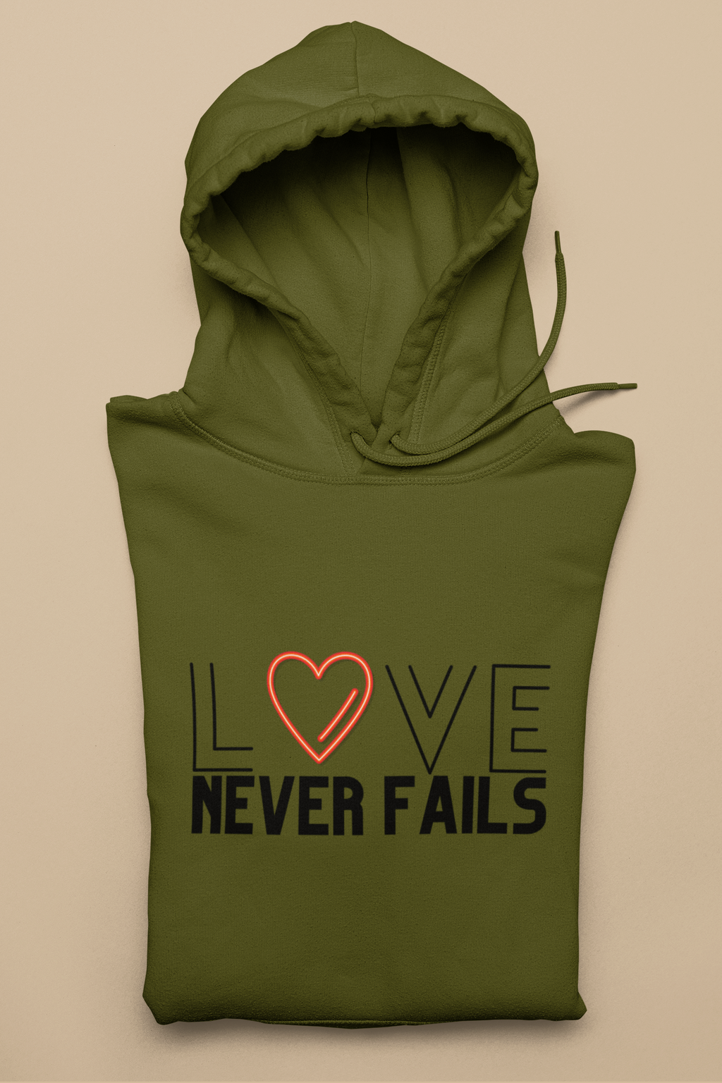 Ladies Heavy Hoody – Soft & Stylish  - Love
