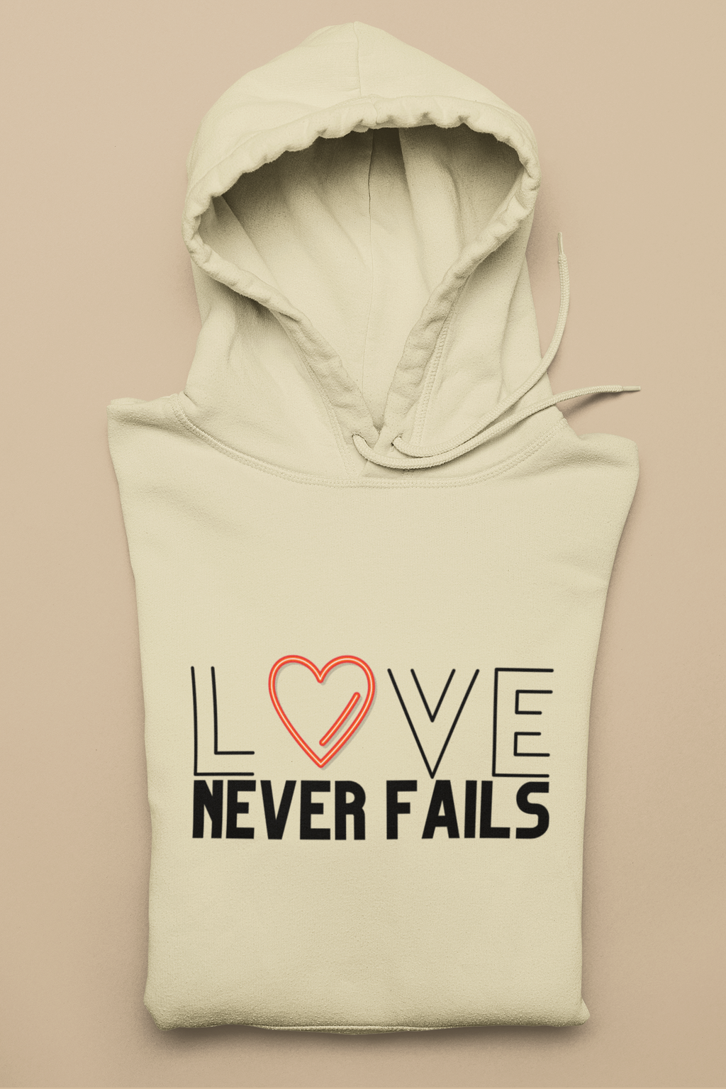 Ladies Heavy Hoody – Soft & Stylish  - Love