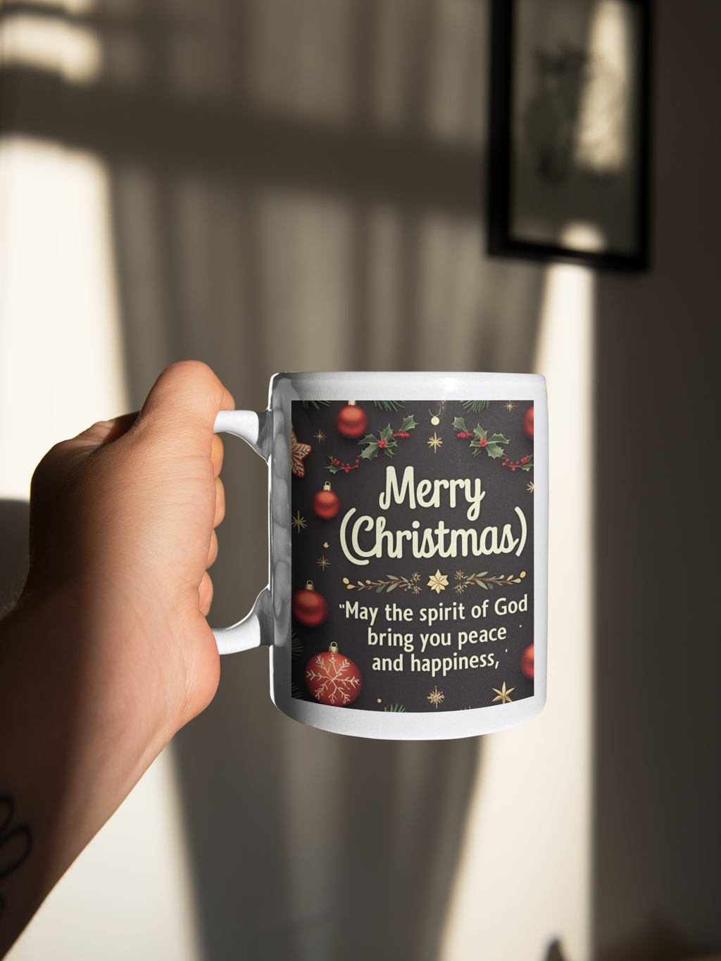 White Mug – Merry Christmas