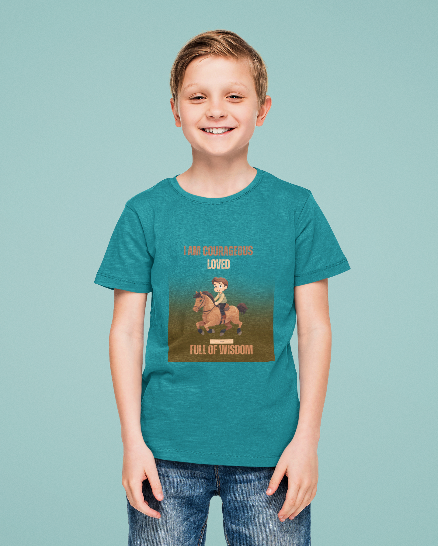 Kids Basic Tee - courageous kids