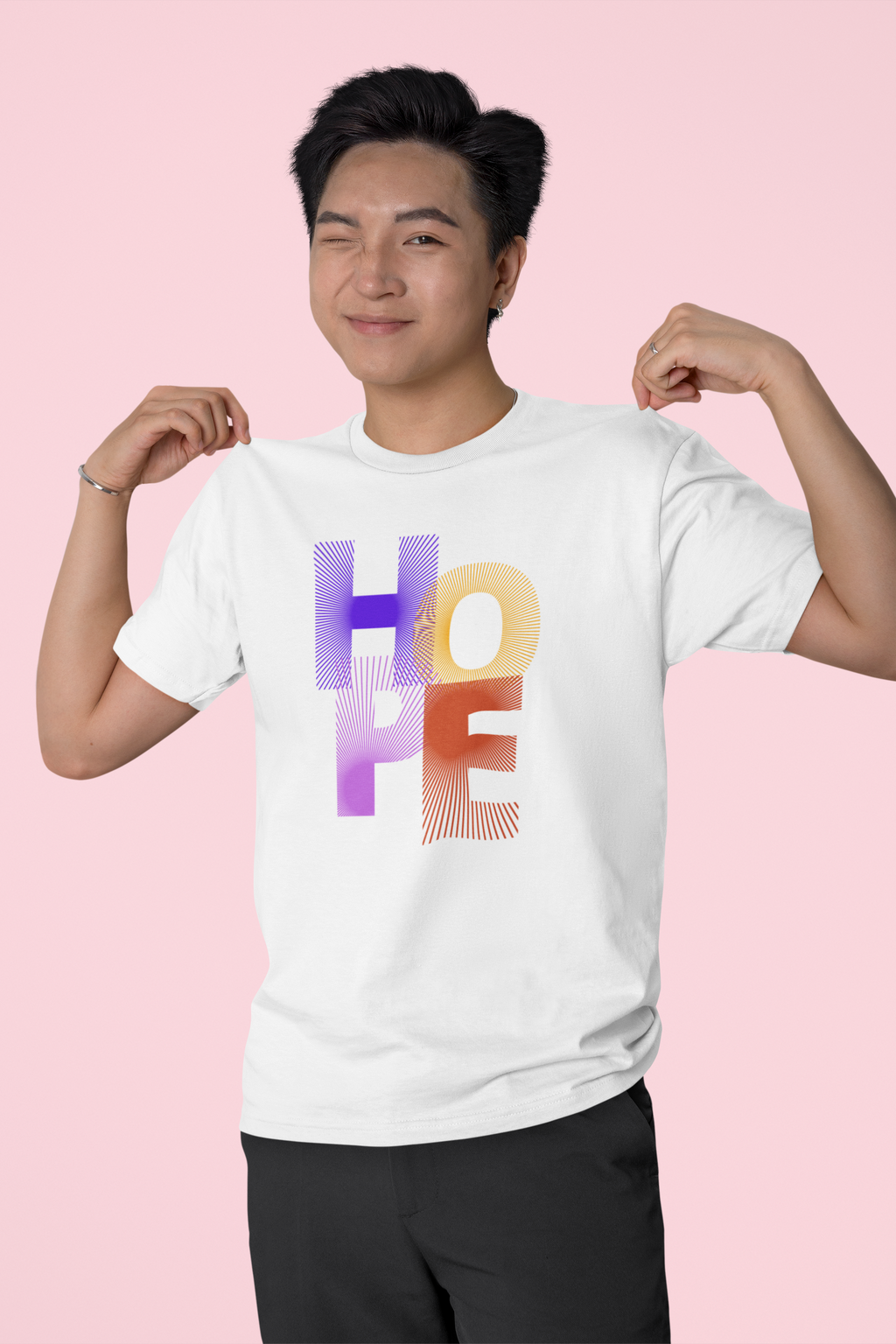 T-Shirt Round Neck Hope