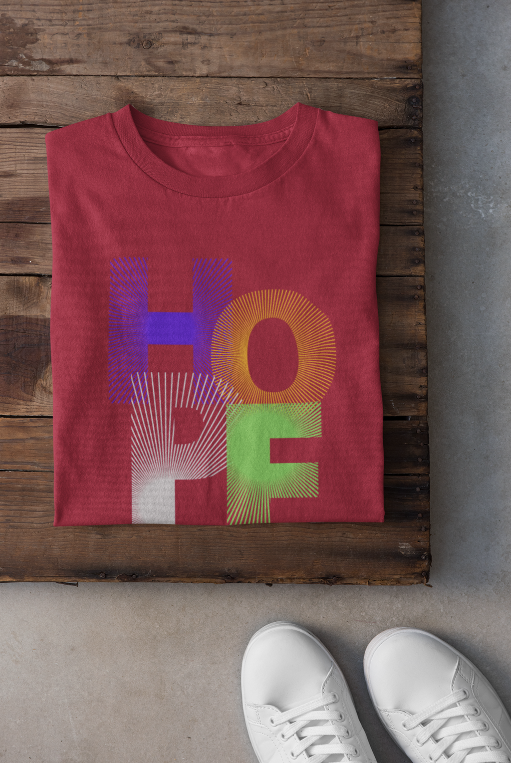 T-Shirt Round Neck Hope
