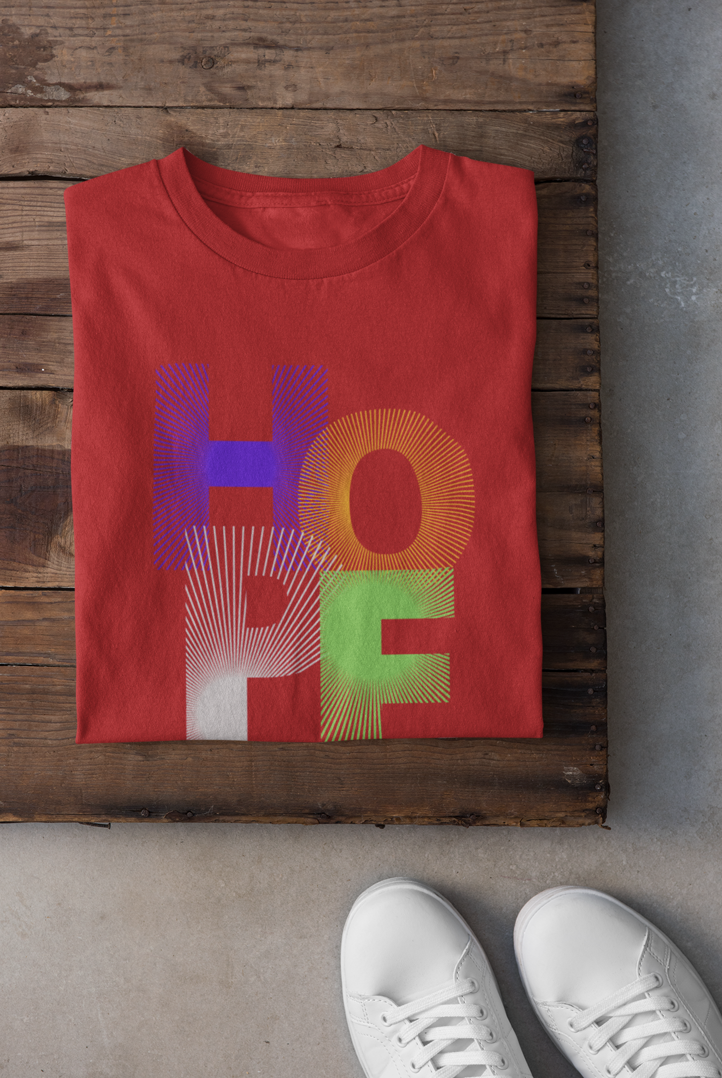 T-Shirt Round Neck Hope