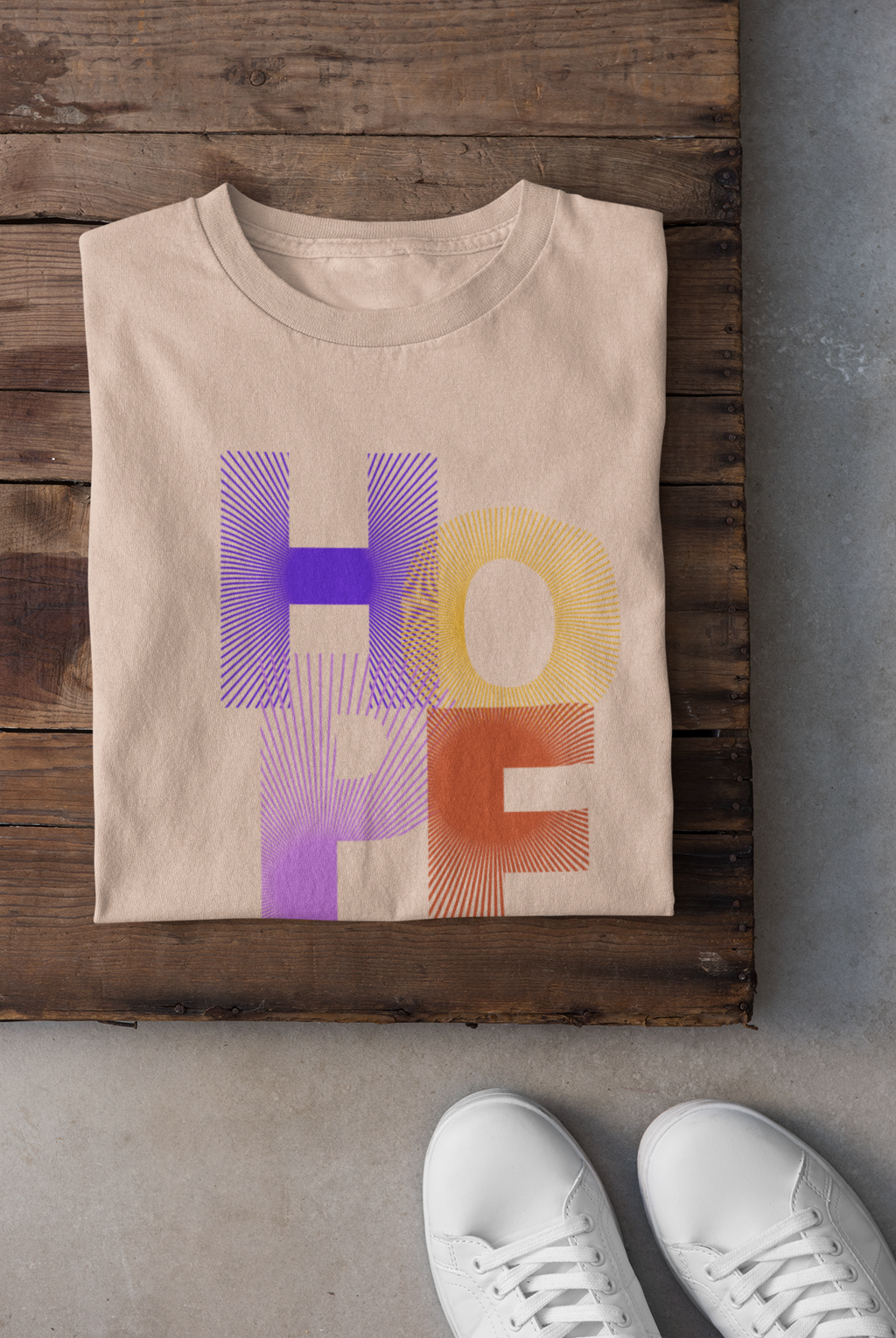 T-Shirt Round Neck Hope
