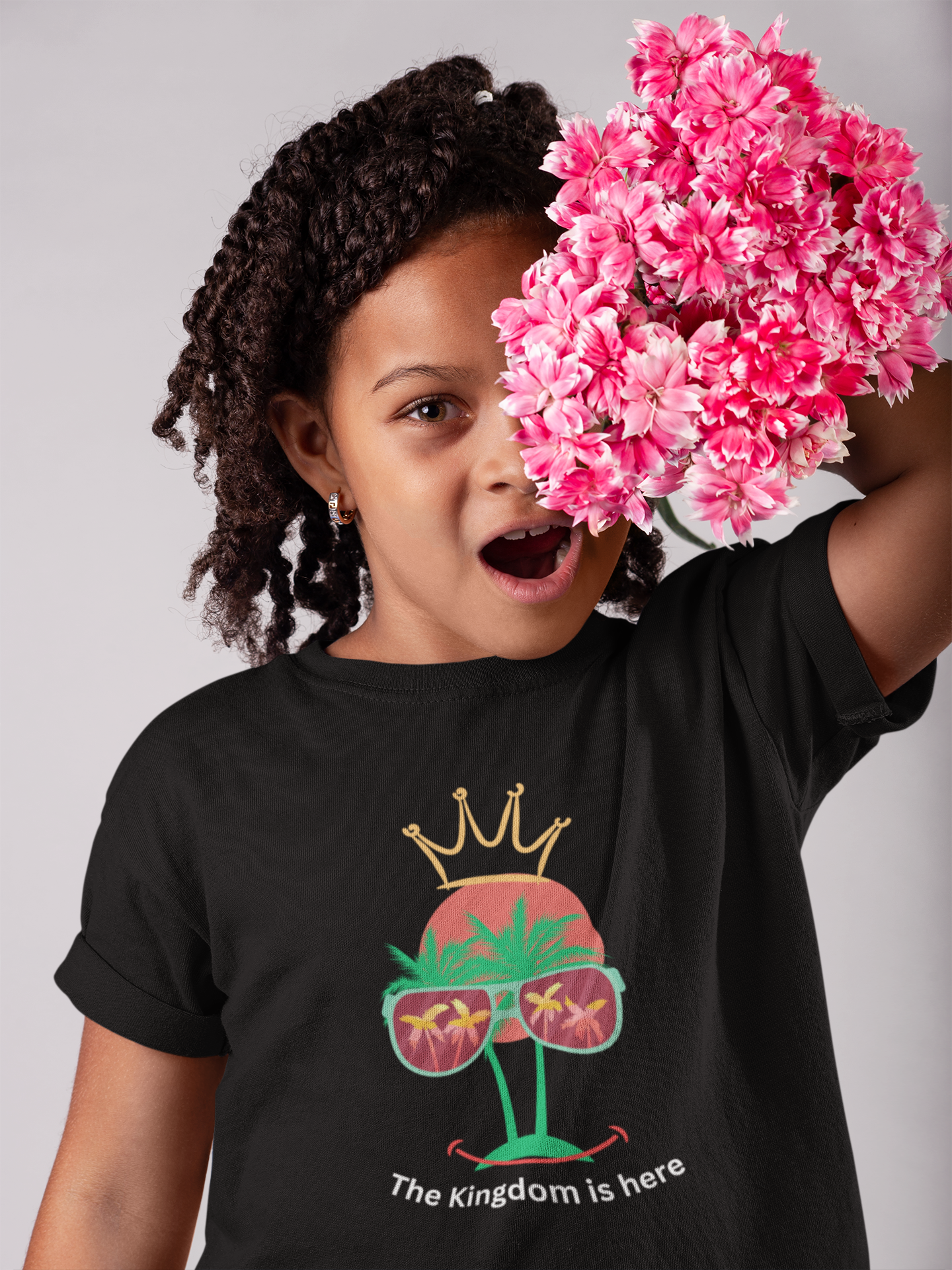Organic Kids Basic Tee - The Kingdom is here