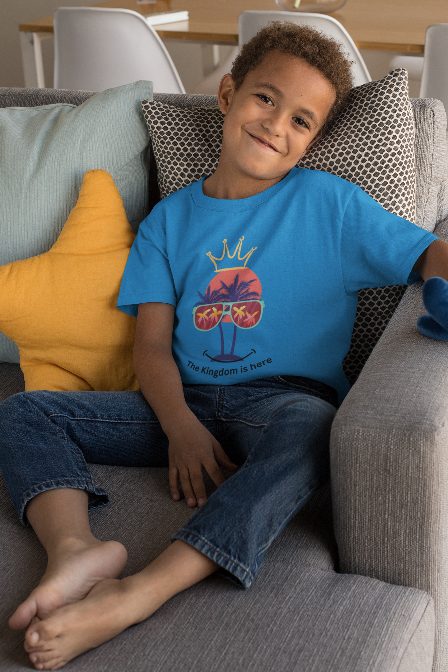 Organic Kids Basic Tee - The Kingdom is here